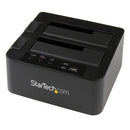 StarTech.com SDOCK2U33RE media duplicator HDD/SSD duplicator Black 1 copies