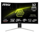 MSI MAG 325CQRF QD E2 computer monitor 31.5" 2560 x 1440 pixels Wide Quad HD LED Black