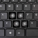 Adesso SlimTouch 111UB keyboard Universal USB QWERTY US English Black