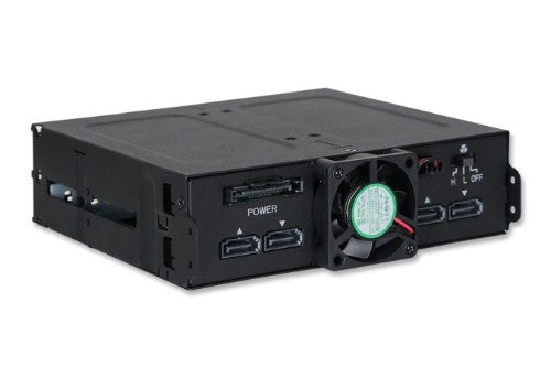 Icy Dock MB607SP-B drive bay panel 5.25" HDD Cage Black