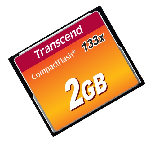 Transcend TS2GCF133 memory card 2 GB CompactFlash MLC