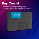 Crucial BX500 4 TB 2.5" Serial ATA 3D NAND