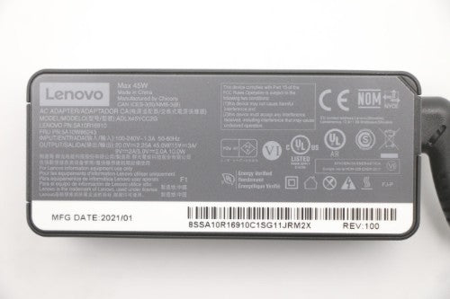 Lenovo 5A10W86243 power adapter/inverter Indoor 45 W Black