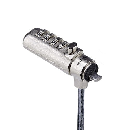 StarTech.com SNBLC4D-LAPTOP-LOCK cable lock Black, Silver 78.7" (2 m)