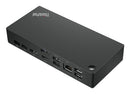 Lenovo 40AY0135US laptop dock/port replicator Wired USB 3.2 Gen 2 (3.1 Gen 2) Type-C Black
