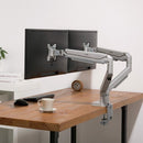 Rocstor Y10N022-S1 monitor mount / stand 32" Silver Desk