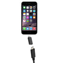 4XEM 4XUSBCLIGHTNINGA cable gender changer Type-C Lightning Black