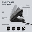 Contour Design Unimouse mouse Office Right-hand USB Type-C 4000 DPI