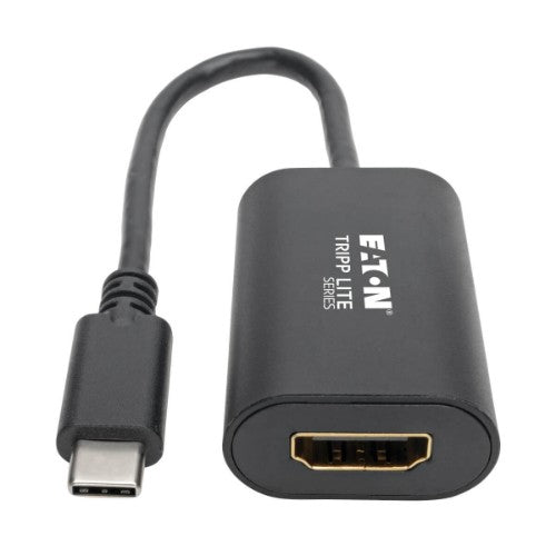Tripp Lite U444-06N-HD4K6B video cable adapter 6" (0.152 m) USB Type-C HDMI Black