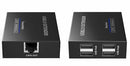 Rocstor Y10G004-B1 AV extender AV transmitter & receiver Black