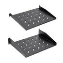 Rocstor Universal Vented Rack Mount Shelf Rack shelf