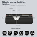 Contour Design RollerMouse Red Plus mouse Office Bluetooth + USB Type-C 2800 DPI