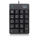 Adesso AKB-601UB numeric keypad Universal USB Black