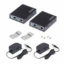 StarTech.com C2-ETHERNET-EXTENDER network extender Network transmitter & receiver Black 10, 100 Mbit/s