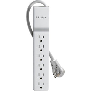 Belkin BE106001-06R surge protector White 6 AC outlet(s) 70.9" (1.8 m)