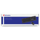 Verbatim 70724 keyboard Mouse included RF Wireless Black