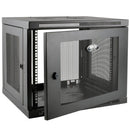 Tripp Lite SRW9UDP rack cabinet 9U Wall mounted rack Black