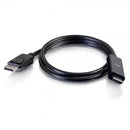 C2G 50195 video cable adapter 118.1" (3 m) DisplayPort HDMI Black