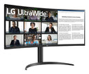 LG 34WR55QK-B computer monitor 34" 3440 x 1440 pixels Wide Quad HD Black
