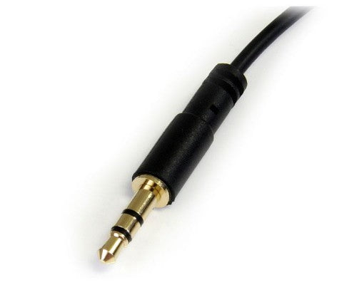 StarTech.com MU3MMSRA audio cable 35.8" (0.91 m) 3.5mm Black