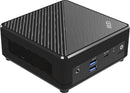 MSI CUBI N ADL S-055BUS PC/workstation barebone 0.69L sized PC Black N100