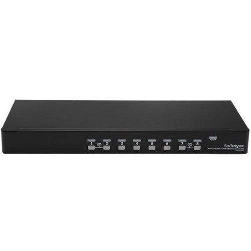 StarTech.com SV831DUSBUK KVM switch Rack mounting Black