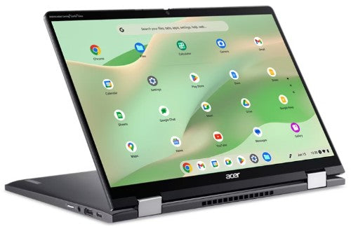 Acer Chromebook Enterprise Spin 714 CP714-2WN-3338 Intel® Core™ i3 i3-1315U 14" Touchscreen Full HD 8 GB LPDDR4x-SDRAM 128 GB SSD Wi-Fi 6E (802.11ax) ChromeOS Gray