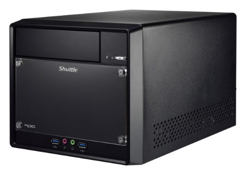 Shuttle XPC cube SH610R4 PC/workstation barebone Black Intel H610 LGA 1700