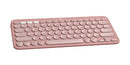Logitech Pebble Keys 2 K380s keyboard Universal Bluetooth QWERTY English Rose