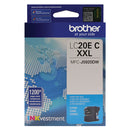 Brother LC20EC ink cartridge 1 pc(s) Original Extra (Super) High Yield Cyan