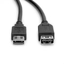 Rocstor Y10C262-B1 USB cable USB 3.2 Gen 1 (3.1 Gen 1) 72" (1.83 m) USB A Black