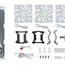 Cooler Master MasterLiquid 360L Core ARGB White Processor Liquid cooling kit 4.72" (12 cm)