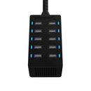 Sabrent AX-TPCS mobile device charger MP3, Smartphone, Tablet Black AC Indoor