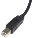 StarTech.com USB2HAB10 USB cable USB 2.0 118.1" (3 m) USB A USB B Black