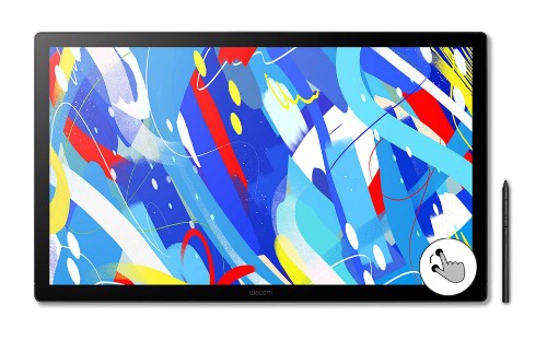 Wacom Cintiq 24 Touch (2025) graphic tablet Black 5080 lpi 20.7 x 11.7" (527 x 296 mm) USB