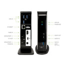 Plugable Technologies UD-ULTC4K laptop dock/port replicator Docking USB 3.2 Gen 1 (3.1 Gen 1) Type-C Black