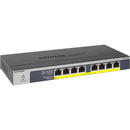 NETGEAR GS108PP Unmanaged Gigabit Ethernet (10/100/1000) Power over Ethernet (PoE) Black