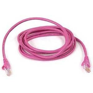 Belkin Cat6 Snagless Patch Cable 3 Ft. Pink networking cable 35.4" (0.9 m)