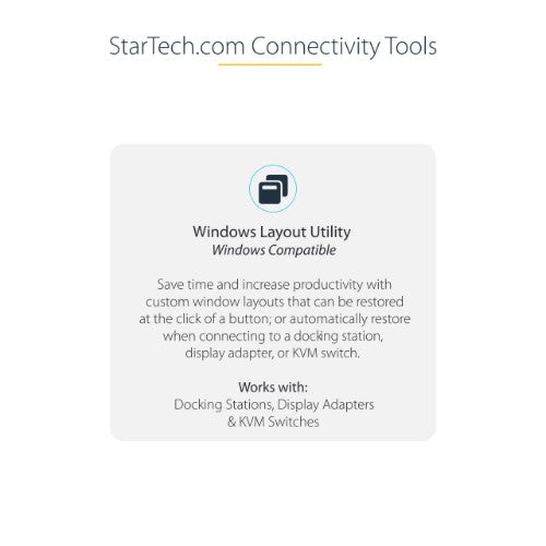 StarTech.com MST14CD122DP USB graphics adapter 4096 x 2160 pixels Gray