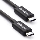 StarTech.com TBLT34MM50CM Thunderbolt cable 19.7" (0.5 m) 40 Gbit/s Black