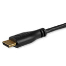 StarTech.com HDMIACMM6S HDMI cable 70.9" (1.8 m) HDMI Type A (Standard) HDMI Type C (Mini) Black