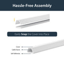 StarTech.com TC6W2 mounting kit White PVC