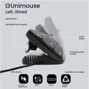 Contour Design Unimouse mouse Office Left-hand USB Type-A 4000 DPI