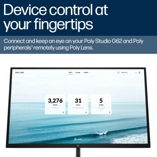 Poly Studio G62 Video Conferencing System