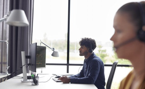 Poly EncorePro 310 Monoaural with Quick Disconnect Headset TAA