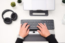 Contour Design RollerMouse Go Dock wrist rest Plastic, Vegan leather Black, Gray