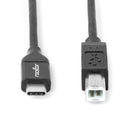 Rocstor Y10C278-B1 USB cable USB 2.0 70.9" (1.8 m) USB C USB B Black