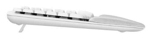 Logitech Wave Keys for Mac keyboard Universal RF Wireless + Bluetooth QWERTY English White