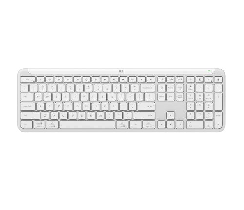 Logitech Signature Slim K950 keyboard Office RF Wireless + Bluetooth QWERTY English White