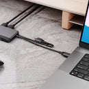 ALOGIC U2CXH-DGR laptop dock/port replicator Wired USB 3.2 Gen 1 (3.1 Gen 1) Type-C Dark Gray